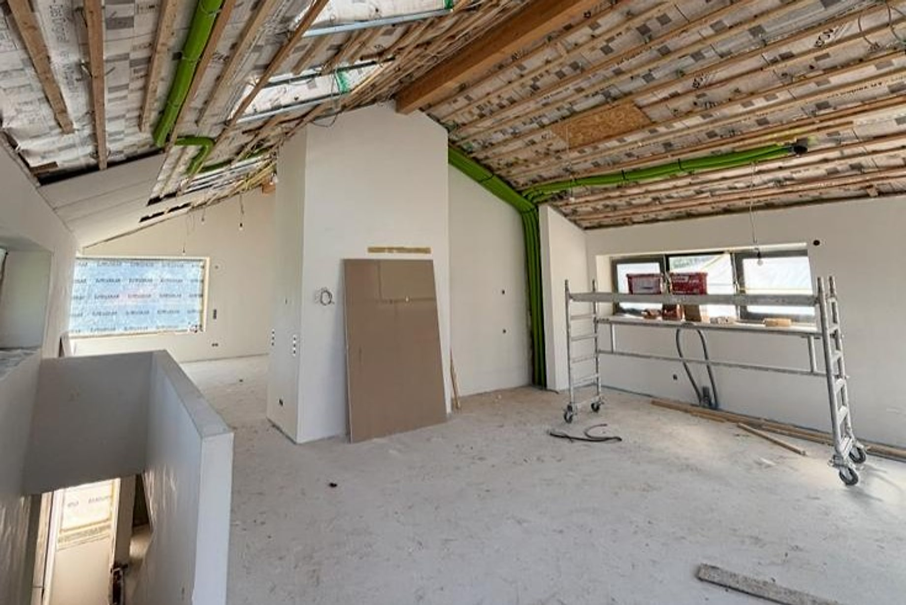 Raum vor dem Ausbau – Rohzustand